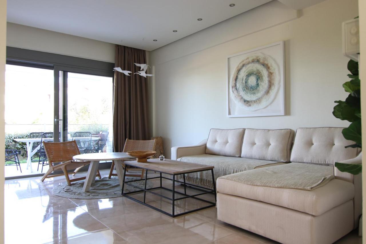 Hanioti Suite Maisonette In Front Of The Sea Exterior foto
